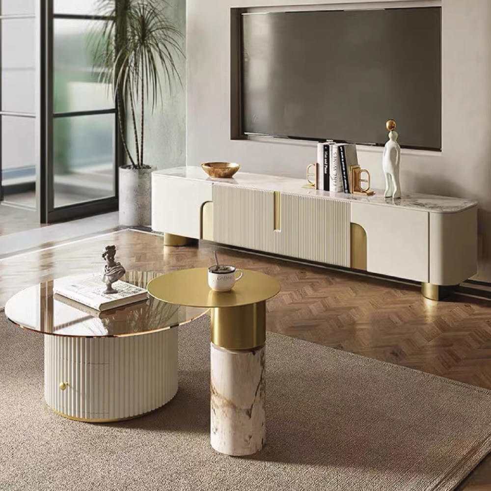 Alternative view of ชั้นวางทีวี modern luxury TT-04