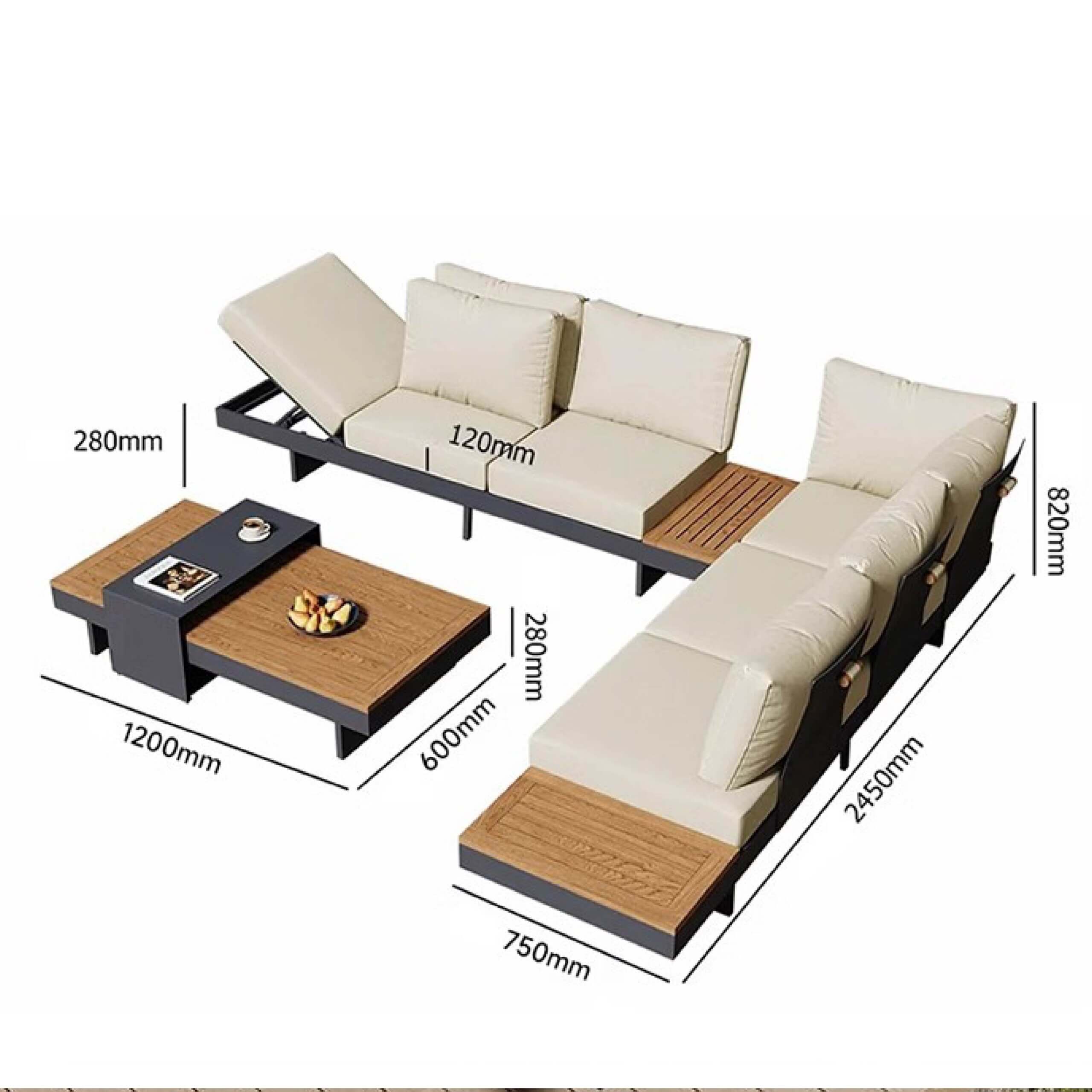 โต๊ะกลางแจ้ง